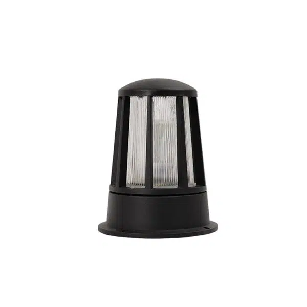 Round Creative Waterproof LED Black Modern Outdoor Pillar Lights - Image 8