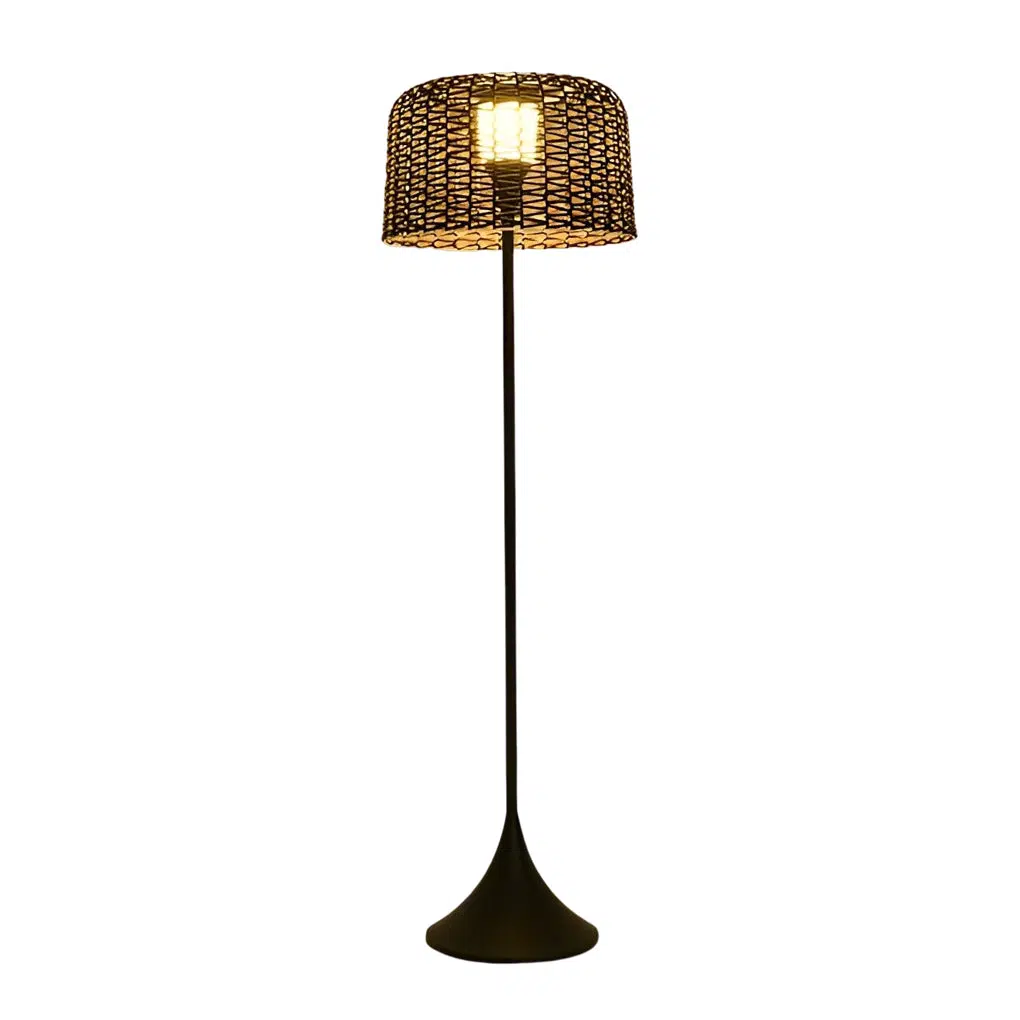 1-ef682218-db18-4594-a215-2e9c88eb5f2a.jpg 1-light Mesh Outdoor Floor Lamp - Image 14