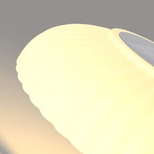 Contemporary Industrial Waterproof Stainless Steel PE Mushroom Design LED Post Lamp Landscape Light For Outdoor Patio - Image 6