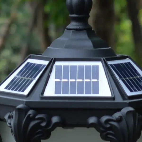 Modern Minimalist Waterproof Solar Wand Aluminum Iron Glass LED Outdoor Landscape Light For Garden - Image 7