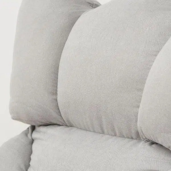 Modern Simplicity Fabric Upholstered Wood Frame Accent Chair Adjustable Backrest Armrest For Home Office - Image 6