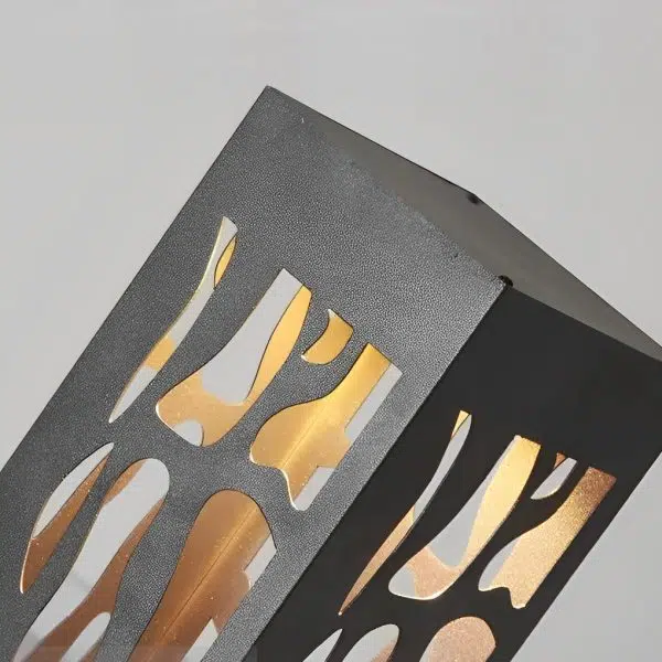 Solar-Powered Modern Outdoor Lawn Lamp with Creative Hollow-Out Branch Pattern - Image 9