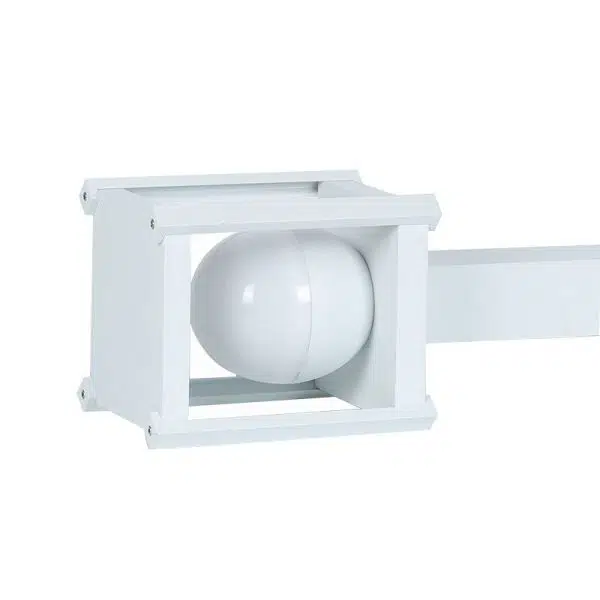 Outdoor Waterproof White Square Cage LED Patio Lawn Landscape Light - Image 7