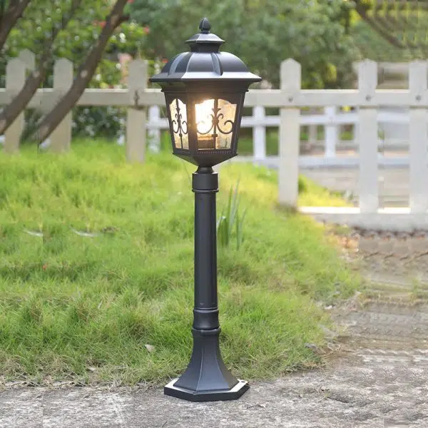 Industrial Waterproof Square Arrow Flower 1-Light Outdoor Lawn Landscape Light - Image 9