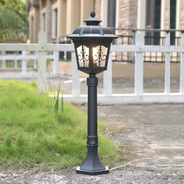 Industrial Waterproof Square Arrow Flower 1-Light Outdoor Lawn Landscape Light - Image 10