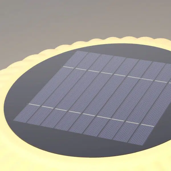 Contemporary Industrial Waterproof Stainless Steel PE Mushroom Design LED Post Lamp Landscape Light For Outdoor Patio - Image 7