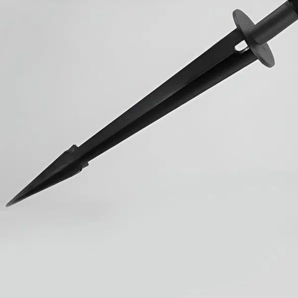 Sleek Black Oval Ring LED Solar Lights Modern Outdoor Minimalist Design - Image 14