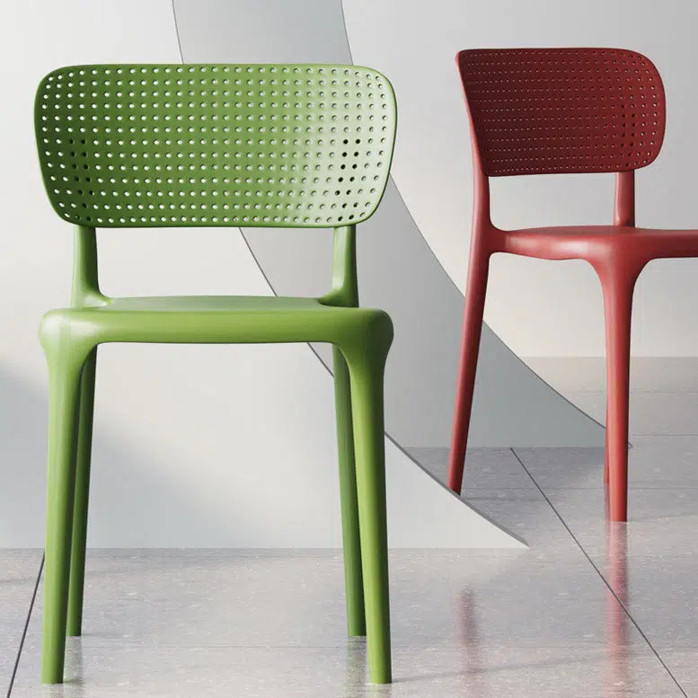 11-bc5ff3c1-0b91-46ec-b3ad-3bf464d0e7be.jpg Contemporary Creative Rectangular Plastic Chair Backrest Armless For Living Room - Image 2