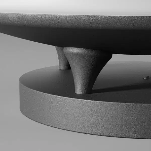 Modern Simplicity Solar Waterproof Stainless Steel PE Round Spaceship LED Landscape Lighting Outdoor Light For Outdoor Patio - Image 9