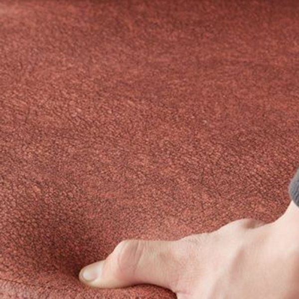 Contemporary Scandinavian Round Cushion Leather Carbon Steel Dining Chair Backrest For Dining Room - Image 7