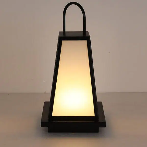 Modern Outdoor Solar Geometric Column Waterproof LED Garden Landscape Light - Image 6