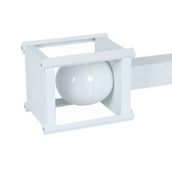 Outdoor Waterproof White Square Cage LED Patio Lawn Landscape Light - Image 9