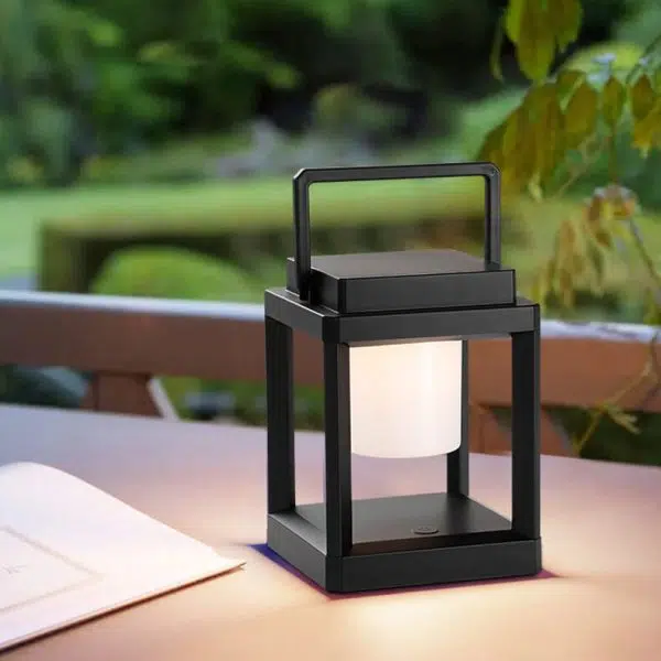 Outdoor Solar Camping Square Portable Cage LED Camping Landscape Light - Image 8