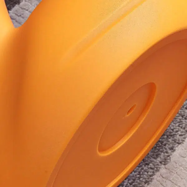 Contemporary Creative Plastic Tray Top Swan Shape Base End Table For Living Room - Image 6