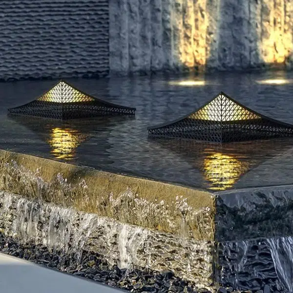 Contemporary Industrial Hollow Out Stainless Steel PC LED Lawn Landscape Light For Outdoor Patio - Image 4