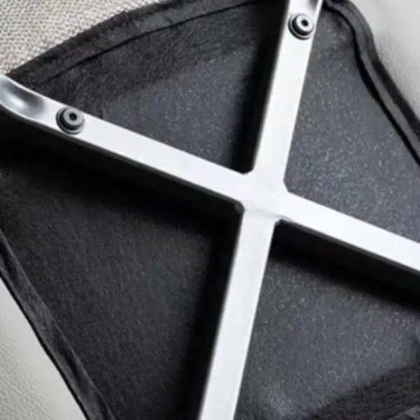 Contemporary Scandinavian Curved Leather Metal Tapered Legs Dining Chair Backrest For Dining Room - Image 14