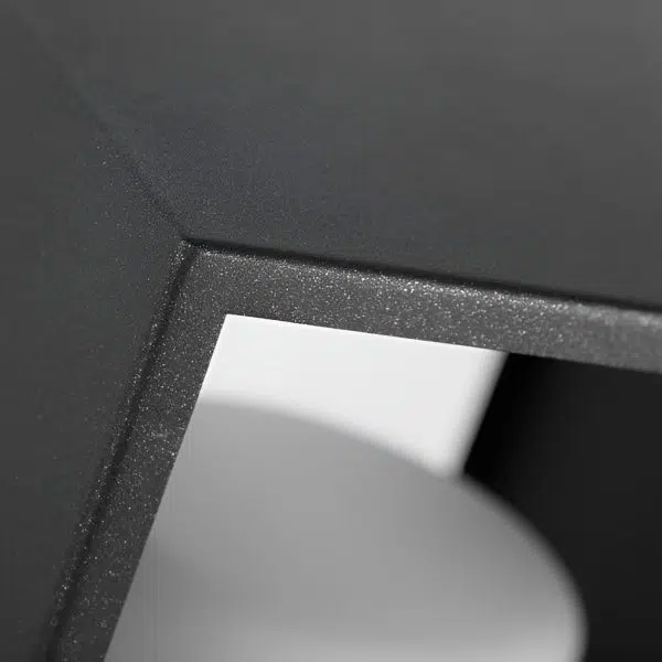 Rectangular Frame Waterproof Black Modern Solar Lights Outdoor Lanterns - Image 20