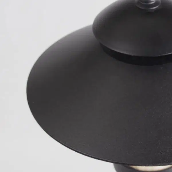 Modern Minimalist Umbrella Waterproof Aluminum Marble LED Outdoor Light For Garden - Image 5