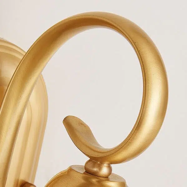 European Modern Hexagonal Lantern Copper Glass Waterproof 1-Light Outdoor Wall Sconce Lamp - Image 9