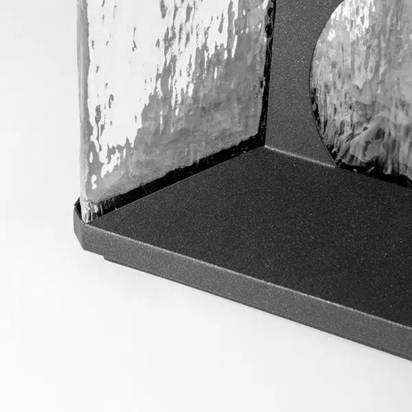 Modern Minimalist Solar Waterproof Rectangle Stainless Steel Glass LED Post Head Light For Outdoor Patio - Image 7