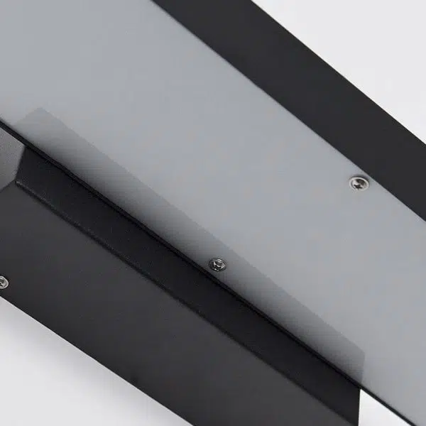 Modern Minimalist Rectangular Flat LED Sensor Outdoor Waterproof Wall Sconce Lamp - Image 12