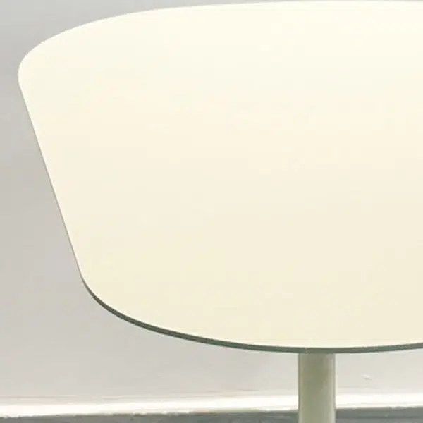 Contemporary Creative Irregular Geometric Round Iron End Table For Living Room - Image 9