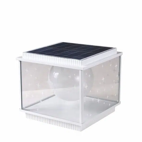 Modern Simplicity Aluminum Alloy Glass Square Ball LED Outdoor Landscape Light For Garden - Image 15