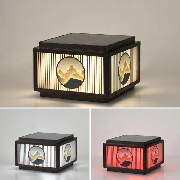 Modern Minimalist Solar Waterproof Square Aluminum Glass LED Post Head Light For Garden - Image 31