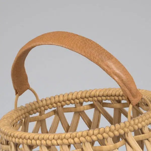 Outdoor Bamboo Weaving Portable Waterproof 1-Light Garden Landscape Light - Image 11