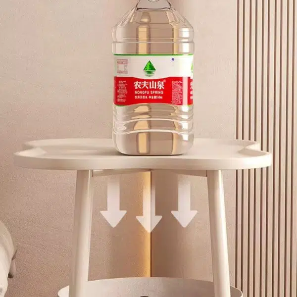 Contemporary Creative Floral Clover Iron End Table Storage Basket For Living Room - Image 8