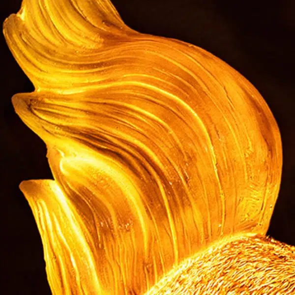 Contemporary Creative Solar Animal Rabbit Squirrel Resin Fiberglass LED Outdoor Landscape Light For Garden - Image 14