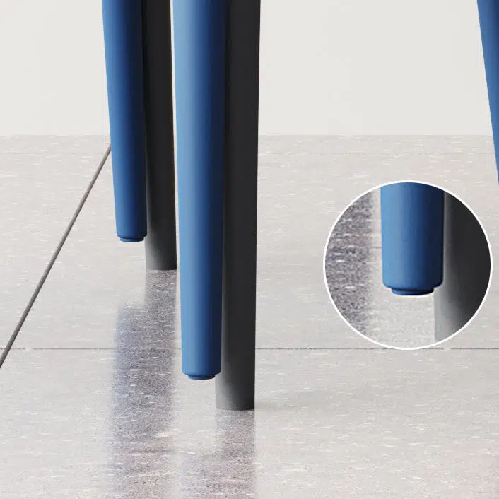 15-d8ae5484-d805-459c-be61-0d3e6516f729.jpg Contemporary Creative Rectangular Plastic Chair Backrest Armless For Living Room - Image 8