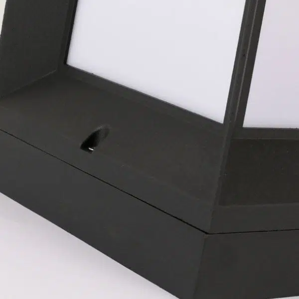 Modern Simple Solar Quadrupole Waterproof Outdoor Garden Column Post Head Light - Image 9