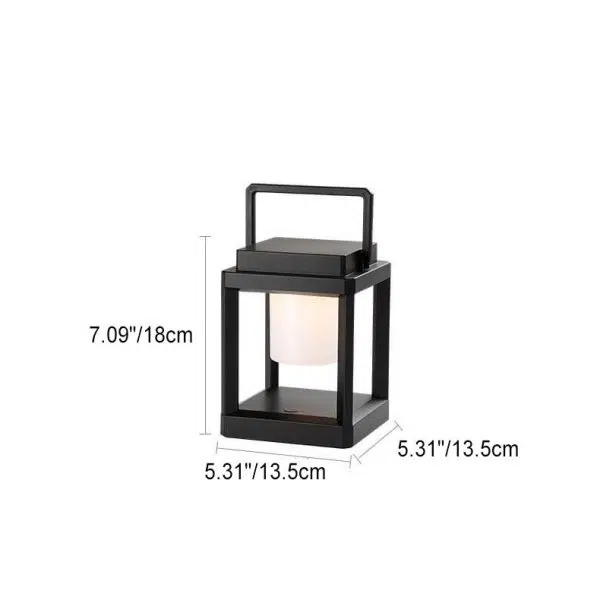 Outdoor Solar Camping Square Portable Cage LED Camping Landscape Light - Image 4