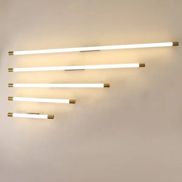 Modern Minimalist Vanity Thin Tube PC LED  Wall Sconce Lamp - Image 6