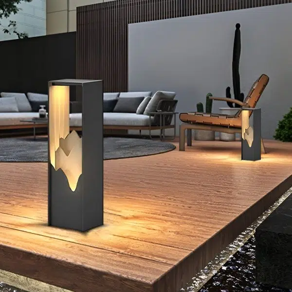 LED Mountain Scenery Path Lights Waterproof Landscape Lighting for Outdoor Elegance - Image 8