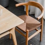 Original Wood Color Frame + Walnut Rope