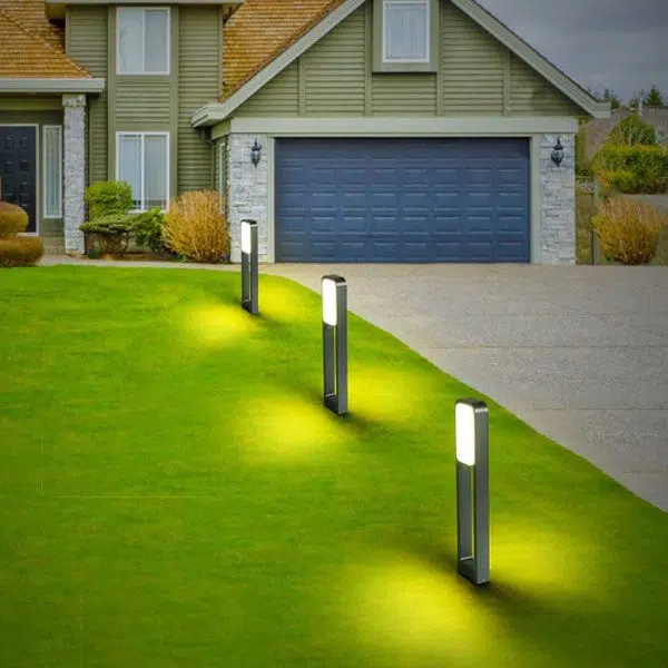 Outdoor Waterproof Rectangular Frame LED Lawn Landscape Light - Image 3