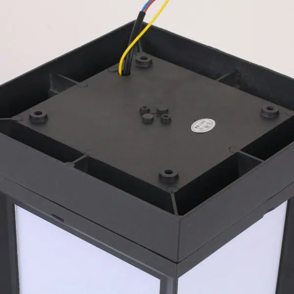 Modern Simple Solar Quadrupole Waterproof Outdoor Garden Column Post Head Light - Image 11