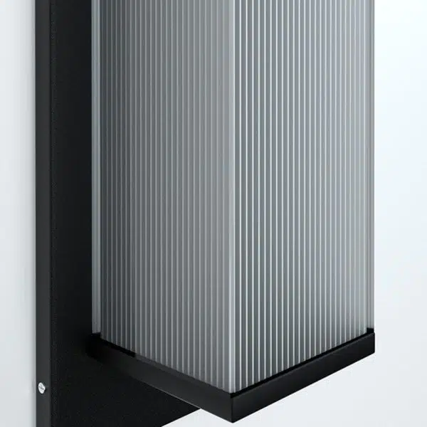 Modern Minimalist Solar Waterproof Rectangular Stainless Steel Acrylic LED Outdoor Wall Sconce Lamp For Outdoor Patio - Image 7