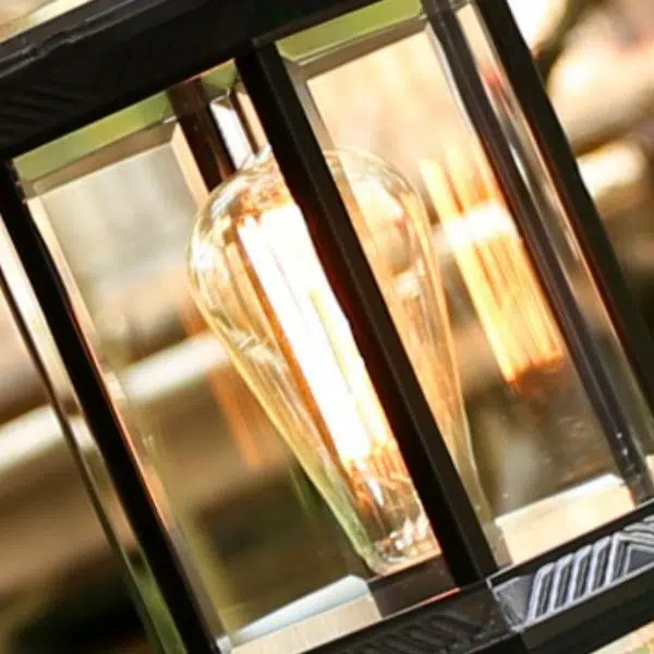 European Vintage Fence Column Post Light Patio Outdoor Waterproof Garden Light - Image 6