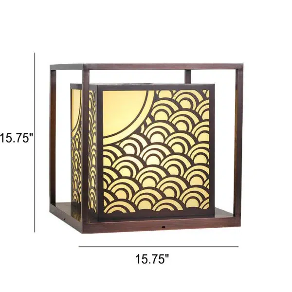 Modern Simple Square Outdoor Waterproof LED Lawn Landscape Light - Image 5