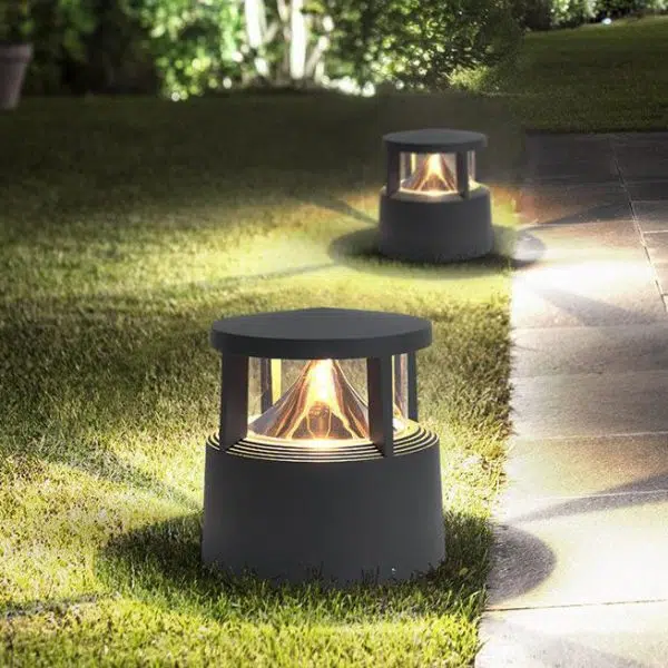 Modern Creative Cylindrical 1-Light  Outdoor Lawn Landscape Light - Image 3