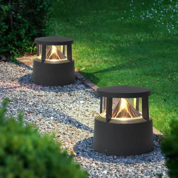 Modern Creative Cylindrical 1-Light  Outdoor Lawn Landscape Light - Image 15