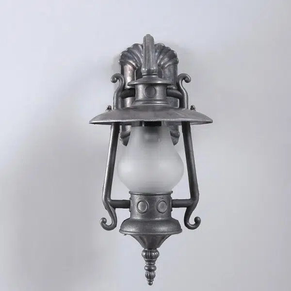 Industrial Retro Aluminum Kerosene Lamp 1-Light Outdoor Waterproof Wall Sconce Lamp - Image 12