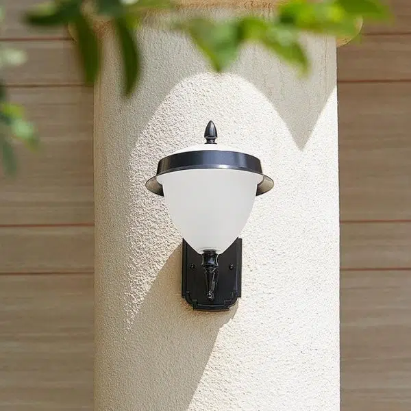 Modern Minimalist Square Pointed 1-Light Outdoor Wall Lamp - Image 4