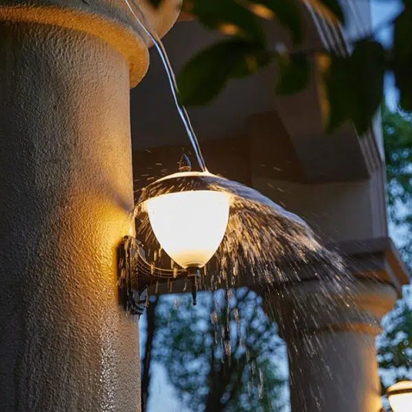 Modern Minimalist Square Pointed 1-Light Outdoor Wall Lamp - Image 6