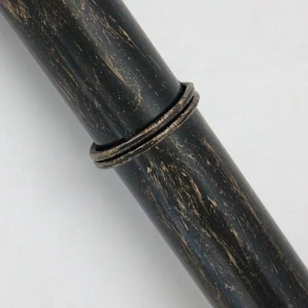 Traditional Rustic Four Corner House Bamboo Steel LED Outdoor Landscape Light For Garden - Image 5