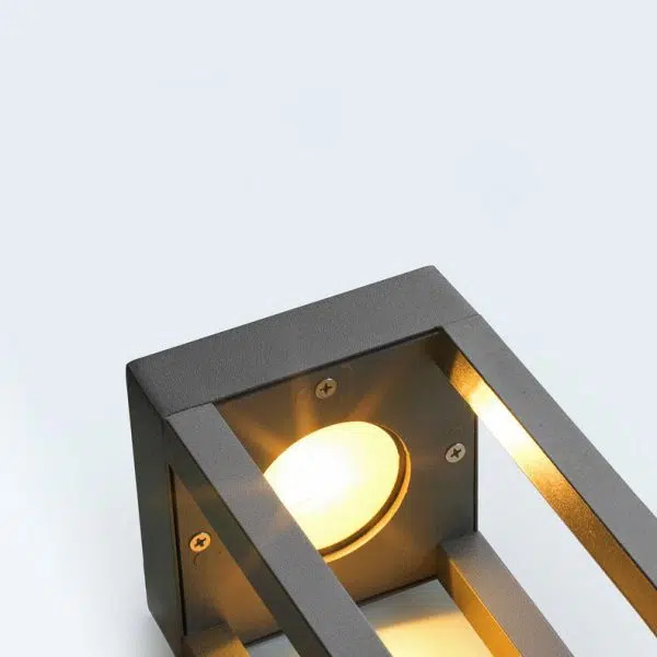 Modern Minimalist Waterproof Cylinder Square Aluminum LED Landscape Light For Garden - Image 9