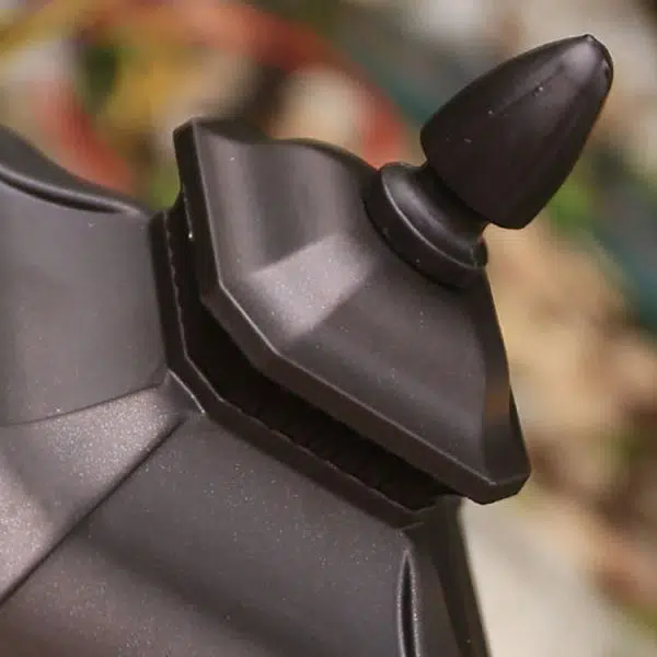 Traditional Chinese Waterproof Palace Roof Rectangular Pillar Aluminum Glass 1-Light Outdoor Lawn Landscape Light For Garden - Image 7